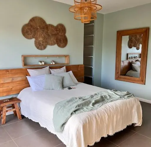 Charmante Villa, 10pers, Clim,piscine,grand Jardin Pougnadoresse
