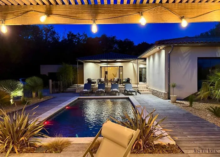 Charmante Villa, 10pers, Clim,piscine,grand Jardin